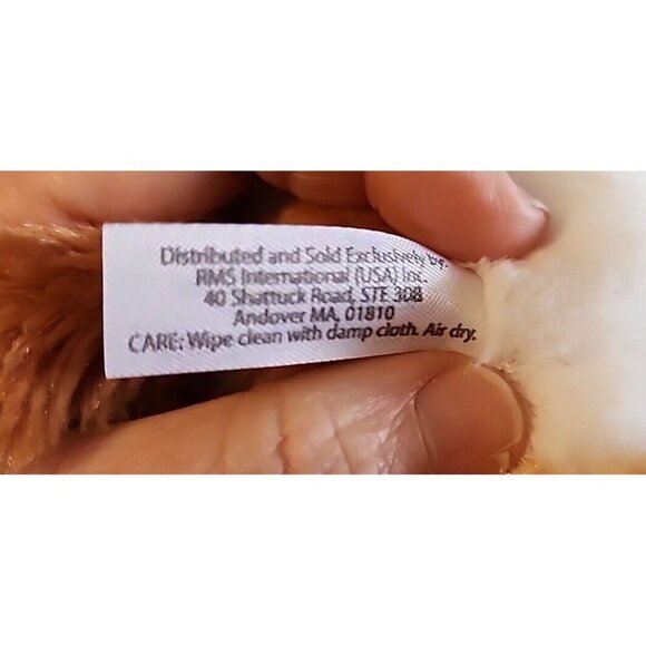 Rainforest Plush Black Capped Squirrel Monkey with Tag - Picture 9 of 12